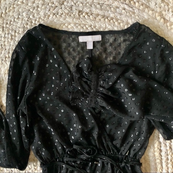 NORDSTROM Chelsea 28 maxi float dress  swimsuit cover up in black xxs - Picture 6 of 6